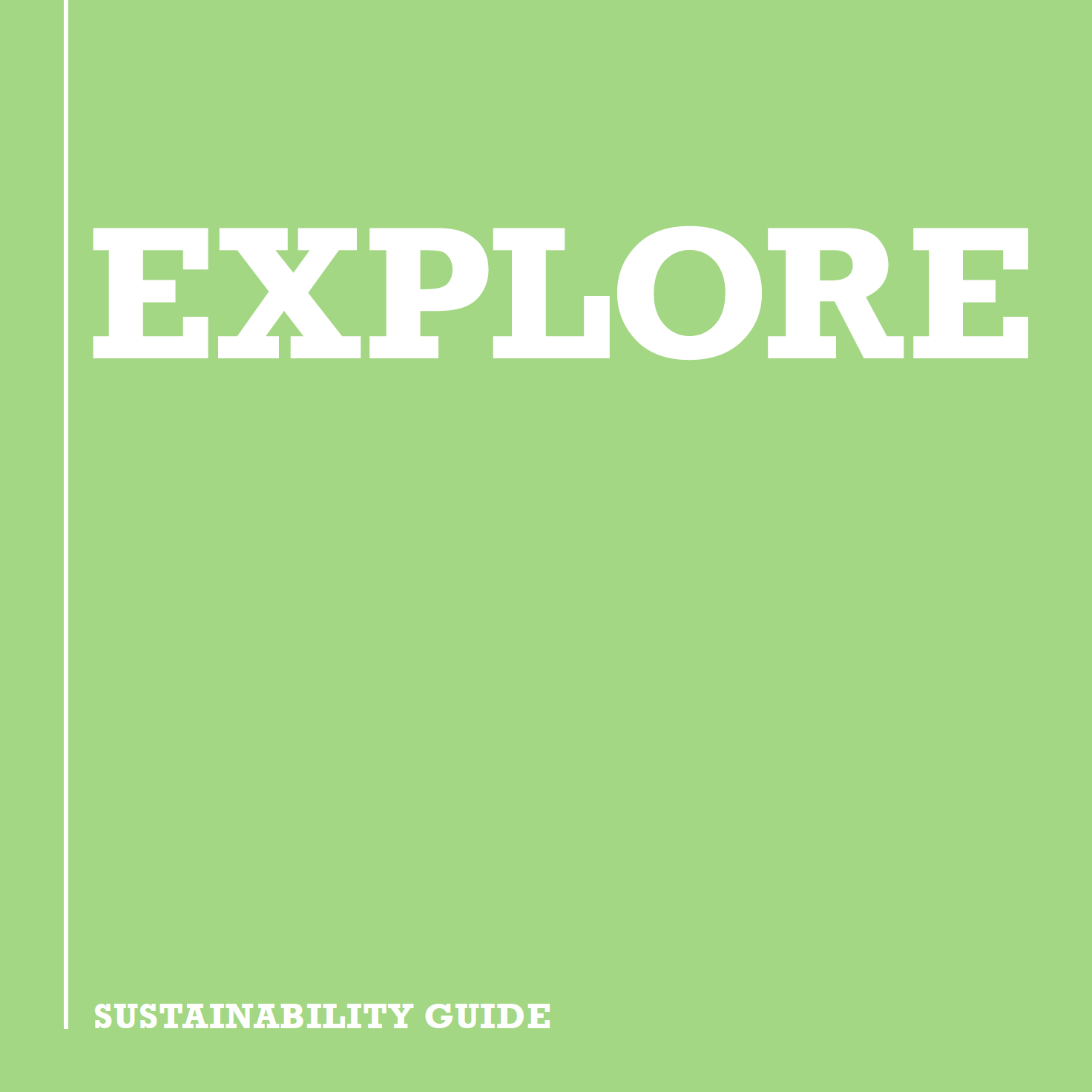 Sustainability Guide
